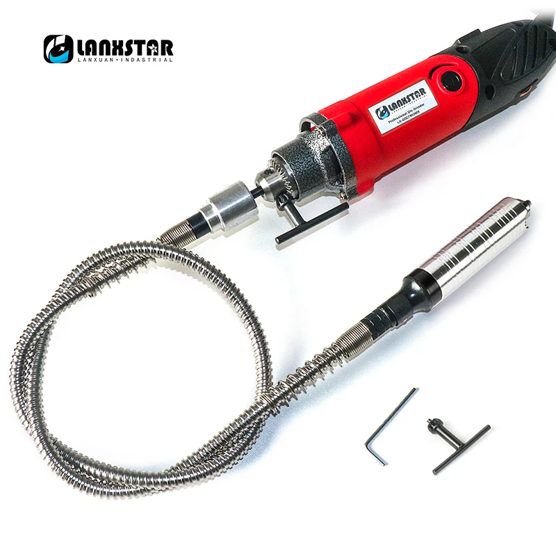 Lanxstar 7500WS вращающийся шлифовальный инструмент гравировка полировка стиль Dremel