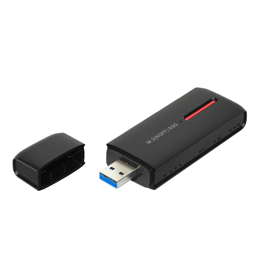 Картридер для SSD накопителя DeepFox с USB 3 0 на M.2 NGFF|Корпус жесткого диска| | - Фото №1