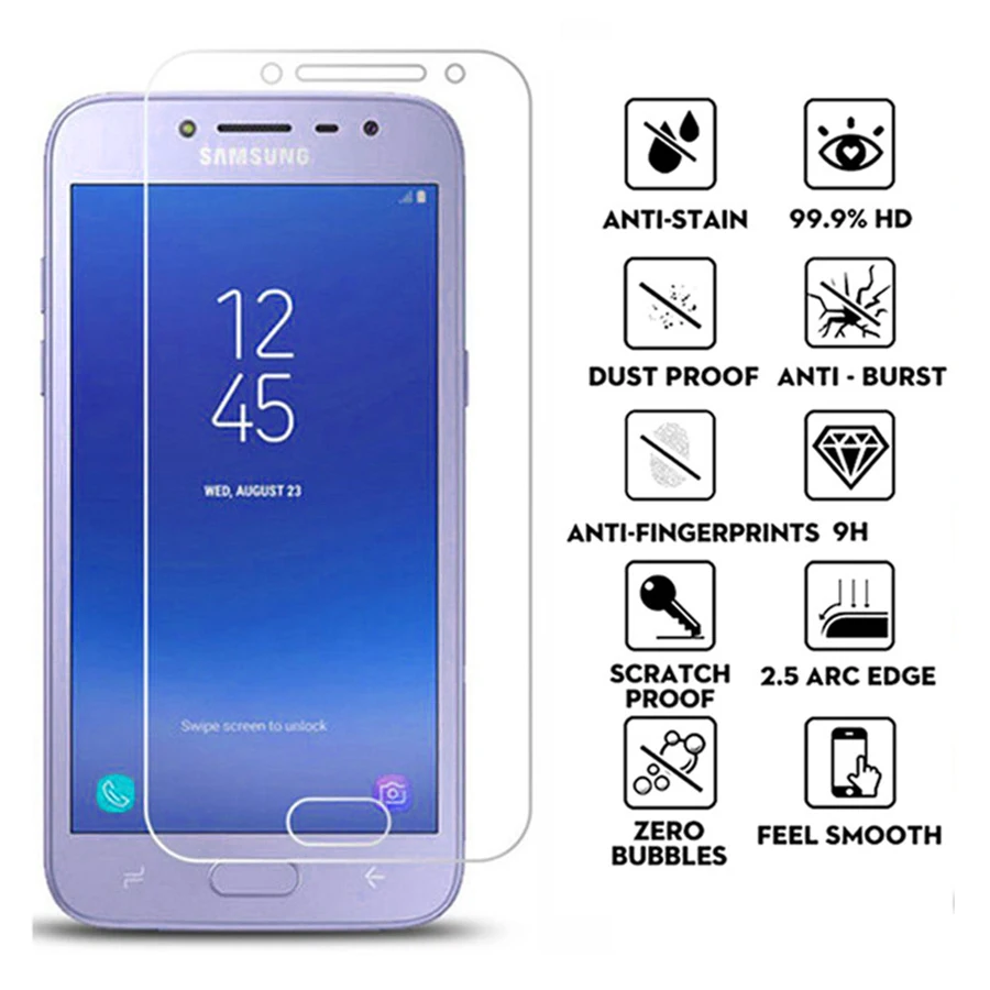 Защитное стекло для samsung j 5 j5 2016 galaxy j3 3 5j 3j закаленное экрана samsng glaxy | Мобильные