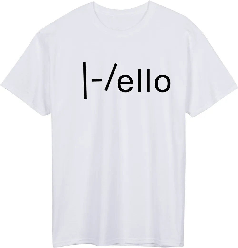 

Hello Letters Print Women tshirts Cotton Casual Funny T Shirt For Lady Top Tee Hipster White Z-241