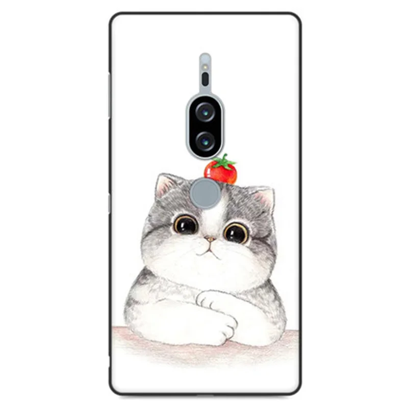 2 шт. чехол для Sony Xperia XZ2 premium мягкие чехлы с рисунками XZ2premium H8166 телефона |