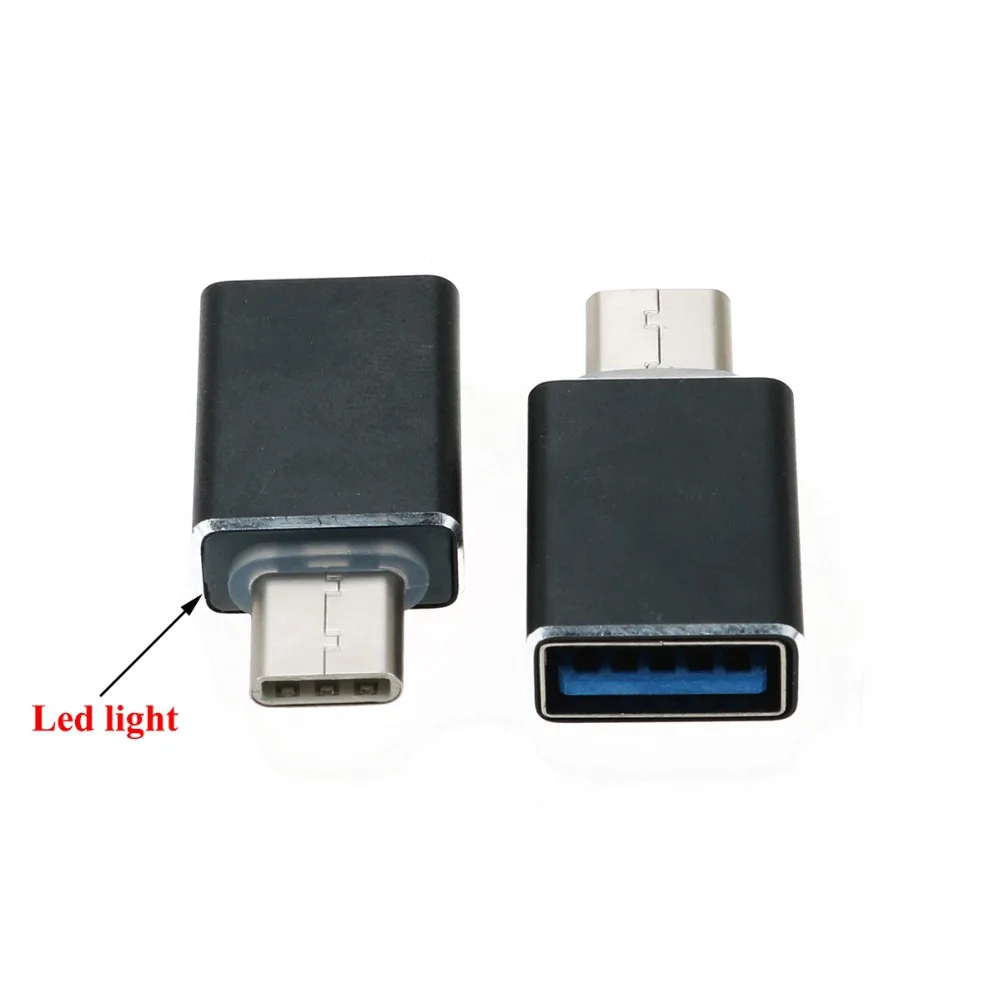 YuXi Тип C штекер USB Женский Кабель адаптер конвертер для USB C к USB 3,0 зарядное устройство штекер OTG адаптер конвертер для телефона Android
