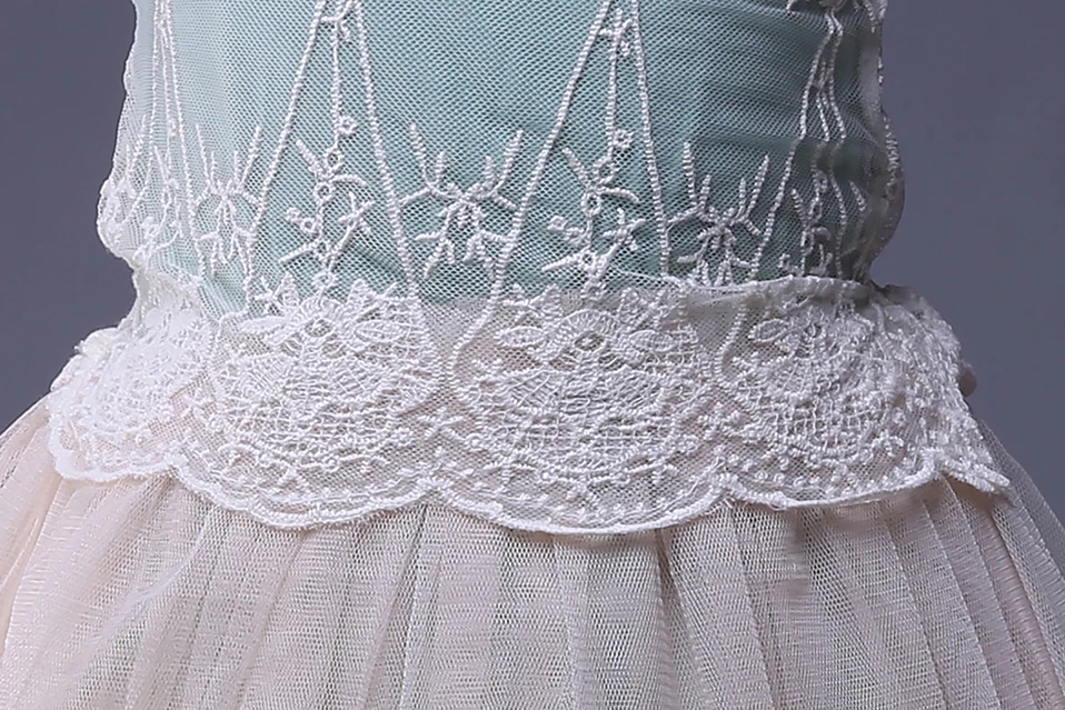 Cutestyle мягкие кружевные платья с цветочным узором для девочек новое летнее платье
