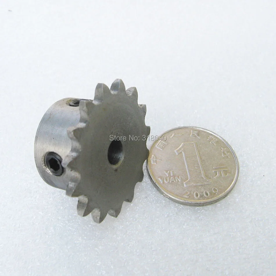 04C 15T 15 зубьев шаг 6 35 мм 1/4 &quotотверстие 8 промышленная коробка передач ОДНА