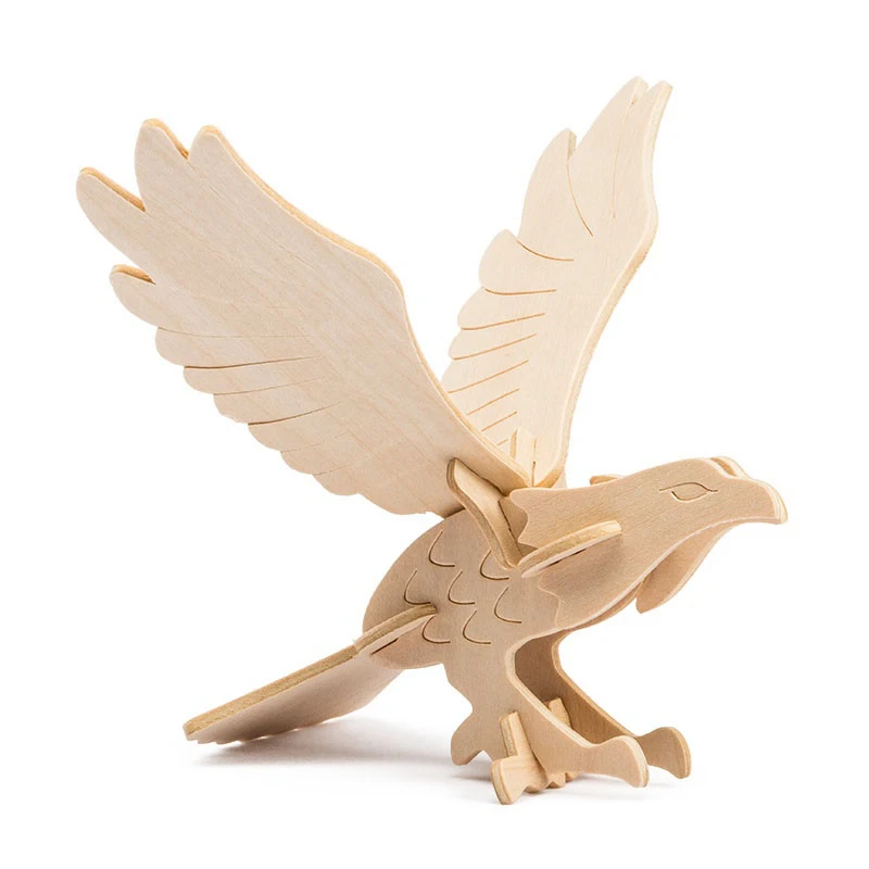 Robud DIY 3D деревянная головоломка сборка деревянный автомобиль и животные