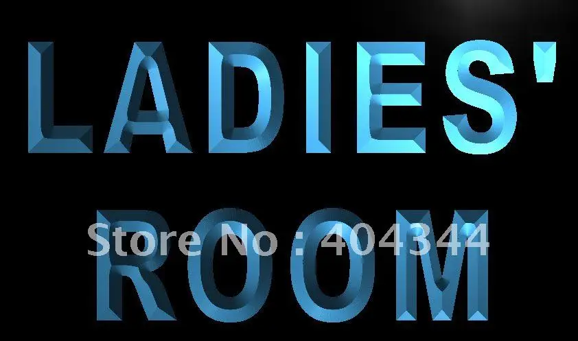 

LB630- Ladies Room Washroom Toilet NEW LED Neon Light Sign