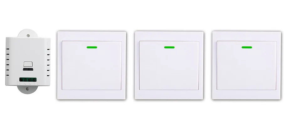 AC 85 в 110 в 120 в 220 в 250 В 1 канал дистанционный переключатель приемник настенный передатчик беспроводной переключатель питания 315 МГц радиоуправляемое переключатель реле