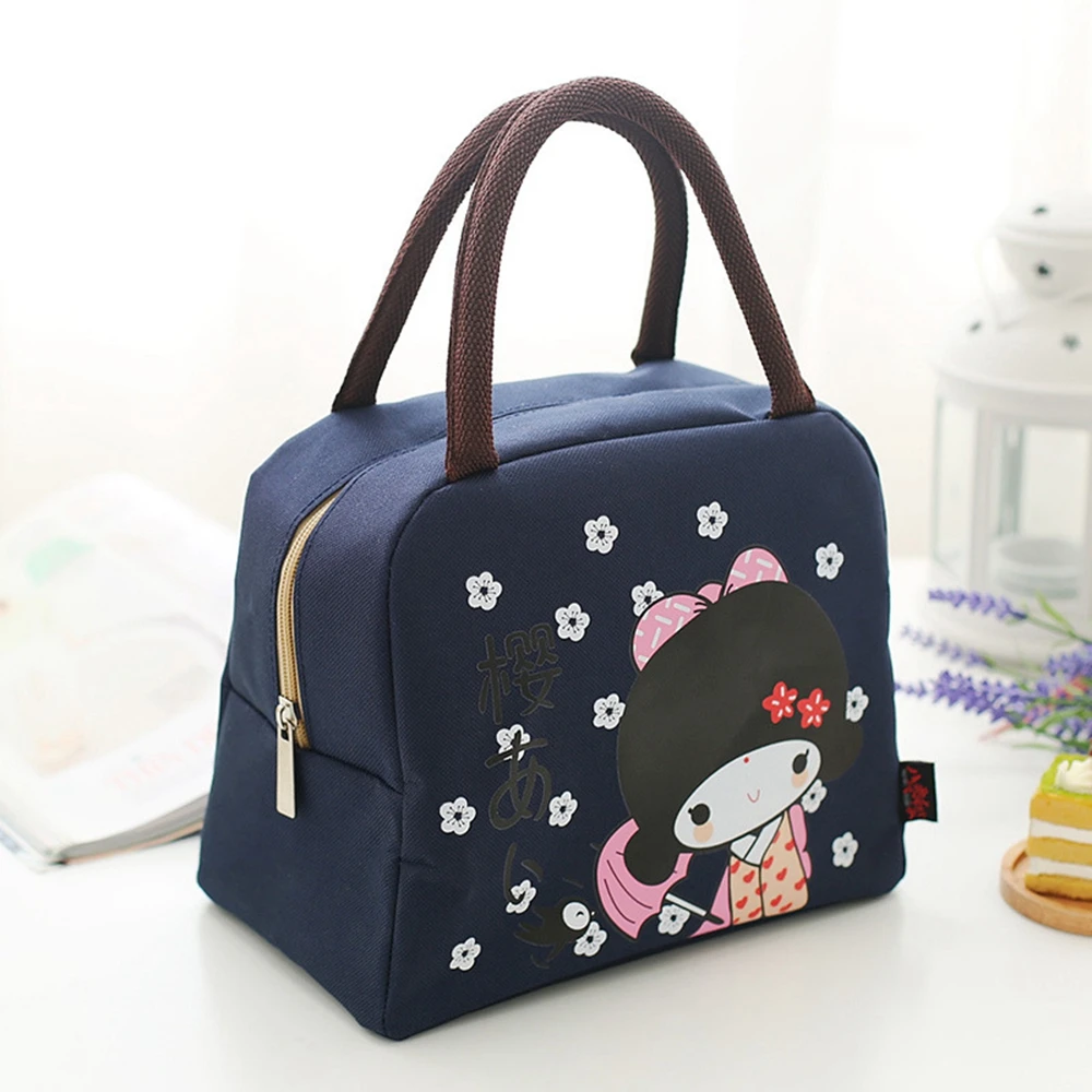 Новая Модная Портативная изолированная сумка мультяшная Детская для ланча