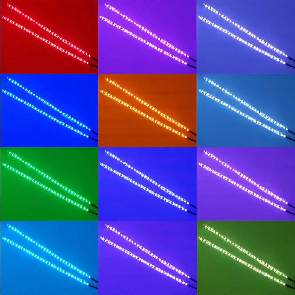 Светодиодный светильник Magic RGB 1 м 2 полный комплект для ПК чехол SATA 17 ключей
