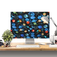 new handmade 100 special price computer dust cover for imac 21 6 inch colorful cosmos free shipping