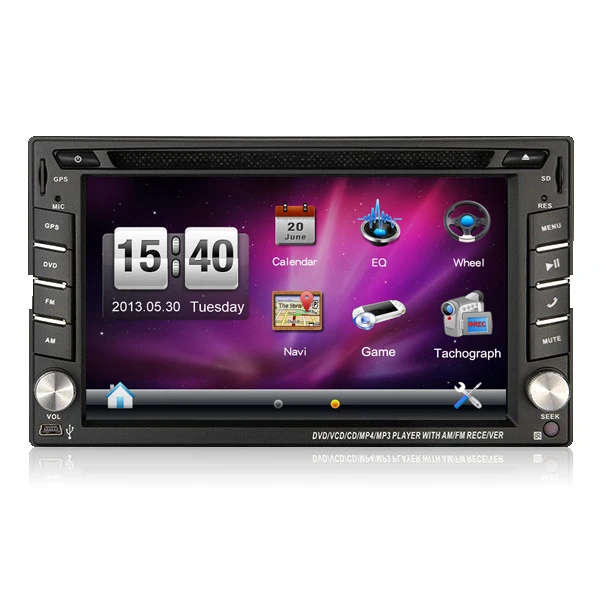2 DIN DVD Аудиомагнитолы автомобильные навигации Системы двойной Радио стерео в