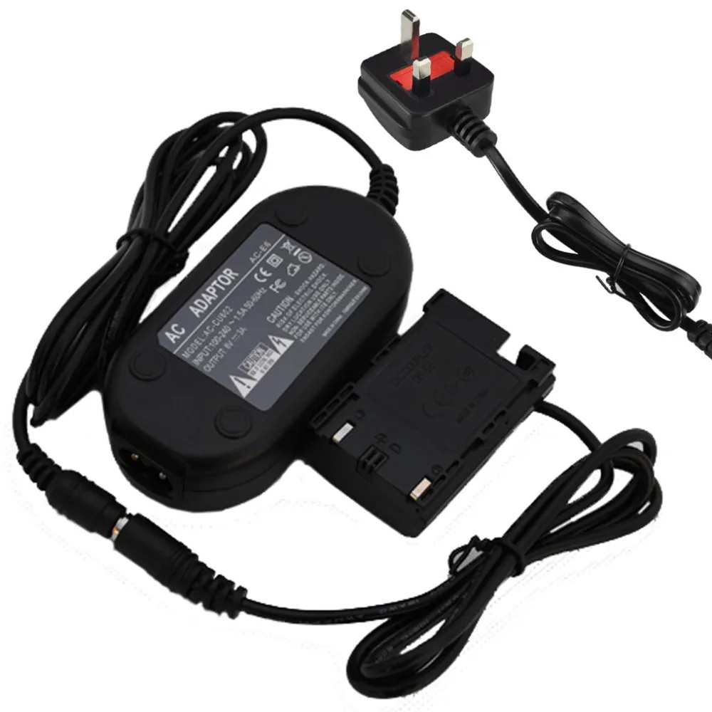ACK E6 Ac Мощность адаптер питания + DR соединитель прямого тока LP LPE6 аккумуляторная
