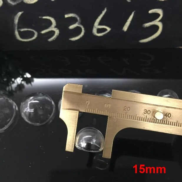 Полусферическая стеклянная пузырчатая купольная бутылка 20 шт./компл. 15 мм/16 мм/18