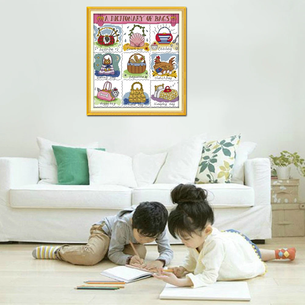 Joy Sunday сумки для рукоделия J260 14CT 11CT счетные и штампованные украшения дома вышивка