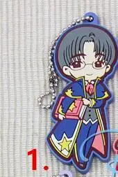 1 1 шт. аниме Keychian Япония Аниме Card Captor Sakura брелок Cardcaptor Sakura Kero полный брелок с символом брелоки Portachiavi - Цвет: 1