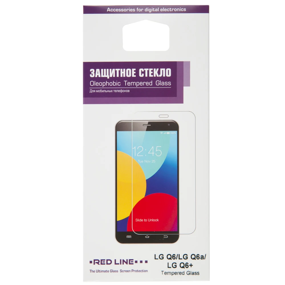 Защитное стекло Red Line для LG Q6/LG Q6a/LG Q6+ | Мобильные телефоны и аксессуары