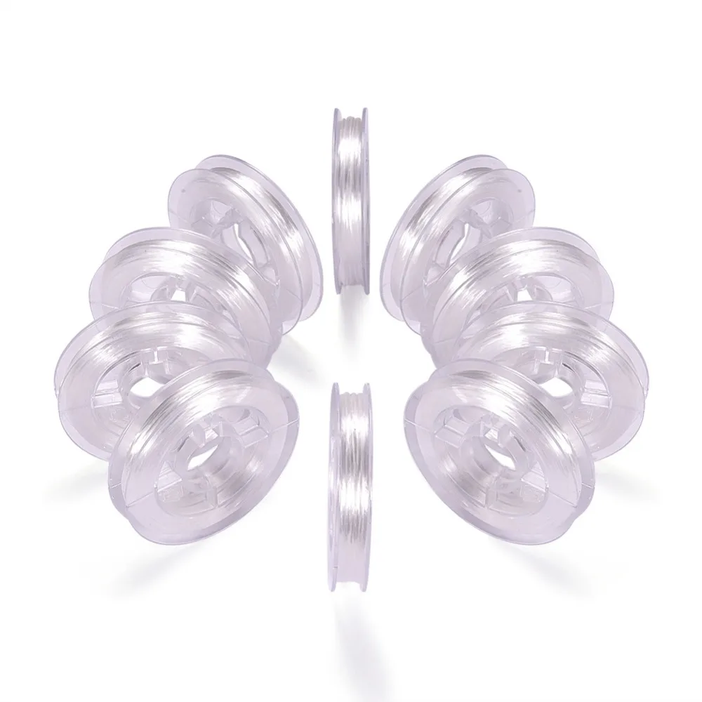 

Jewelry Findings Elastic Fibre Wire Clear 0.8mm about 10m/roll