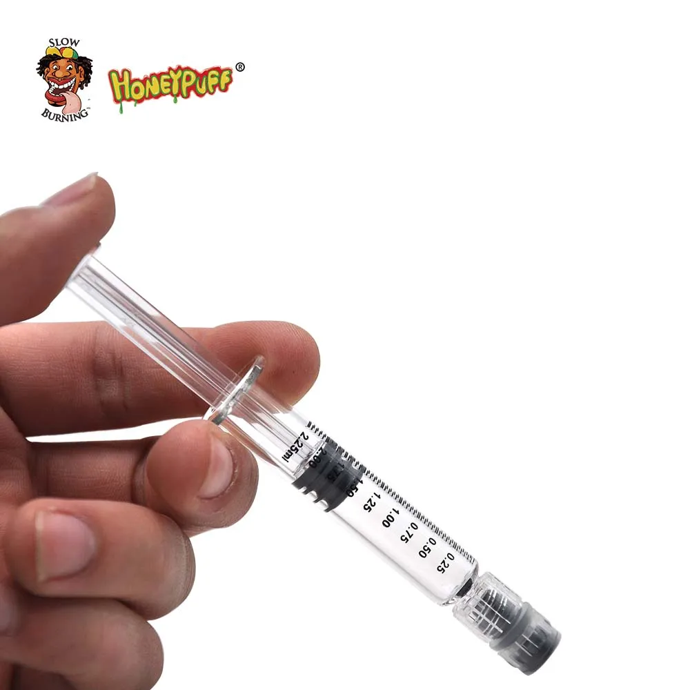HONEYPUFF инжектор КБР масло шприц Cartri 1 мл 2 25 3 5 типы стеклянных шприцов для Vape