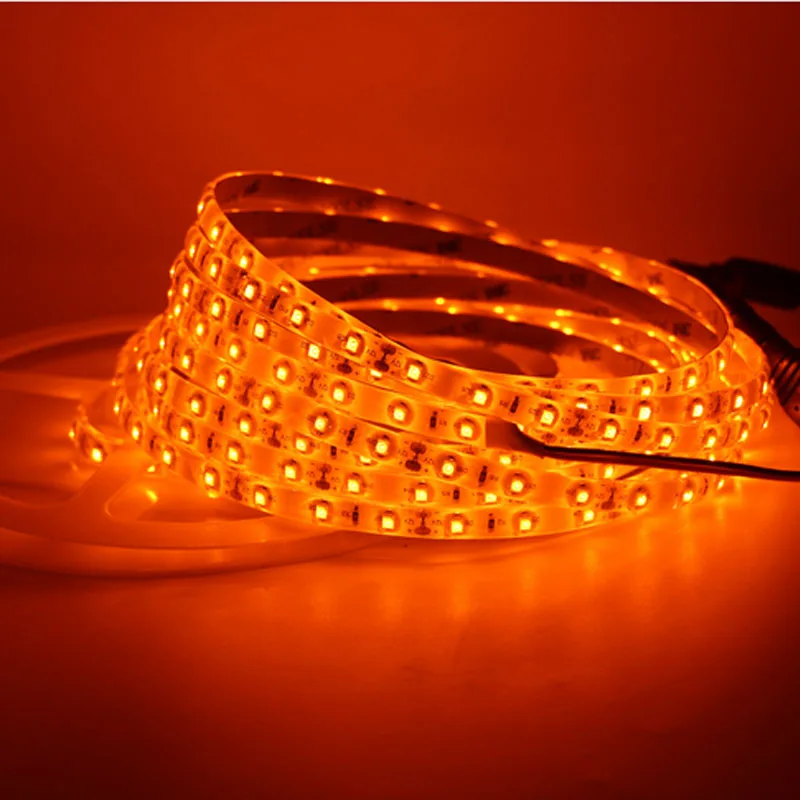 Светодиодная ленсветильник, водонепроницаемая, ip65, ip67, 60 светодиодов на метр, 3528 светодиодов на метр, 12 В постоянного тока