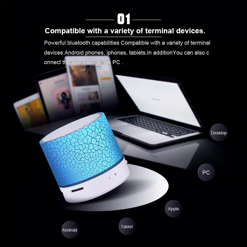 HFLY FV A03 беспроводной bluetooth динамик сильный стерео Поддержка SD/TF Usb/FM ручной звонок