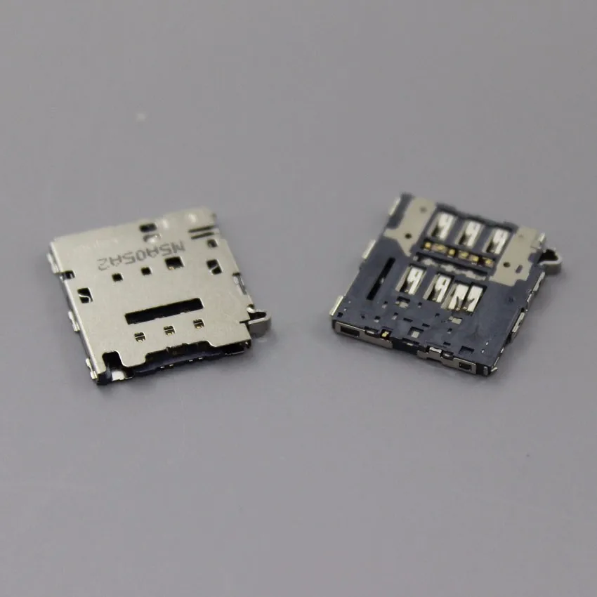 ChengHaoRan 2 шт. для Samsung Galaxy S6 Edge G925 G9250 держатель sim карт слот лоток KA 196|sim card reader holder|tray