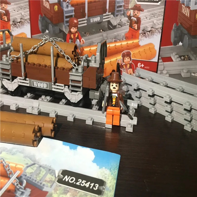 Строительный набор сделай сам Совместимость с город железнодорожный рельс 150 шт.