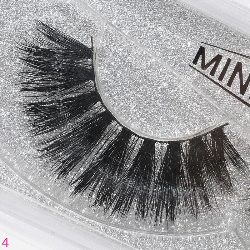 

1 Pair Fashionable New Handmade 3D Mink False Eyelashes Eye Extensions Eye Makeup Tools