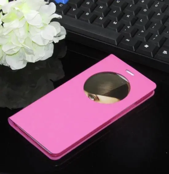 Fashion Smart Original View Window Flip PC Leather Case Cover Fundas On For Meizu E Meilan e (5.5 inch) Capa Para Coque | Мобильные
