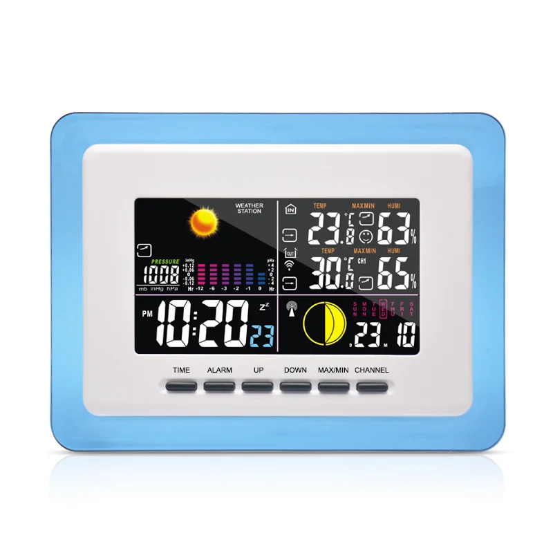 DYKIE RF RCC Беспроводная метеостанция с крытым наружным термометром гигрометром