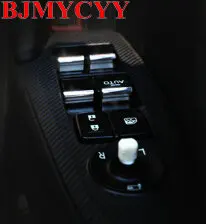 BJMYCYY переключатель подъема окна автомобиля металлические блестки для mazda 3 axela