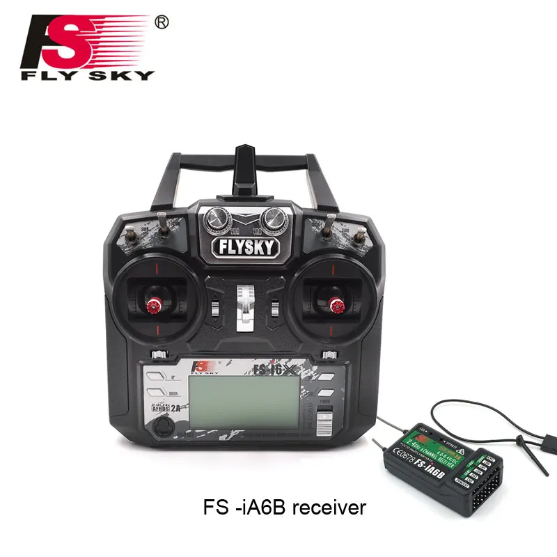 Радиоуправляемый контроллер передатчика Flysky 10/6 каналов приемник iA6B 2 4G