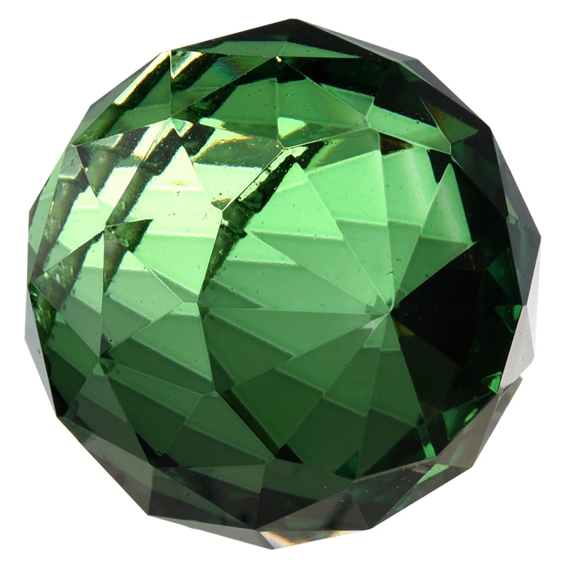 40mm Feng Shui Crystal ball - Green | Освещение