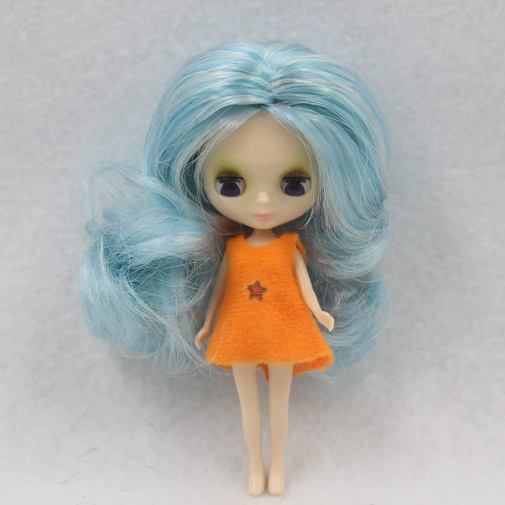 nude doll Ледяная Обнаженная мини-кукла Blyth 24 вида стиля, одежда случайный BJD - Цвет: nude doll
