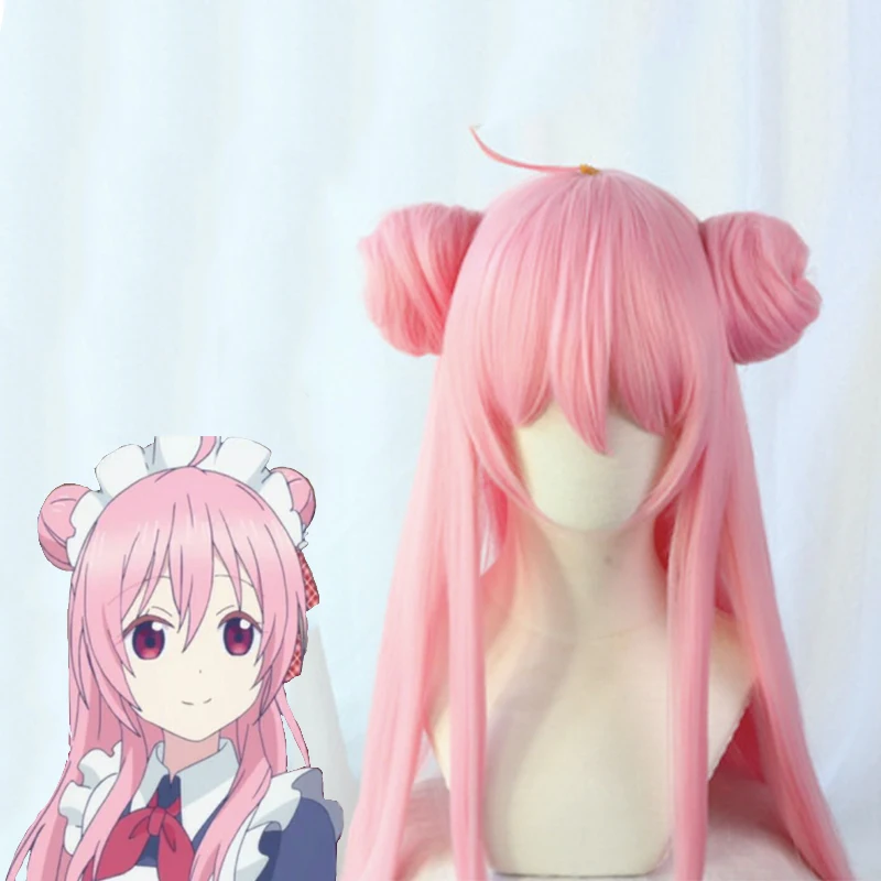 

Anime Cartoon Happy Sugar Life Cosplay Wig Satou Matsuzaka Cosplay Wig Kawaii Heat Resistant Synthetic Wig Halloween Party