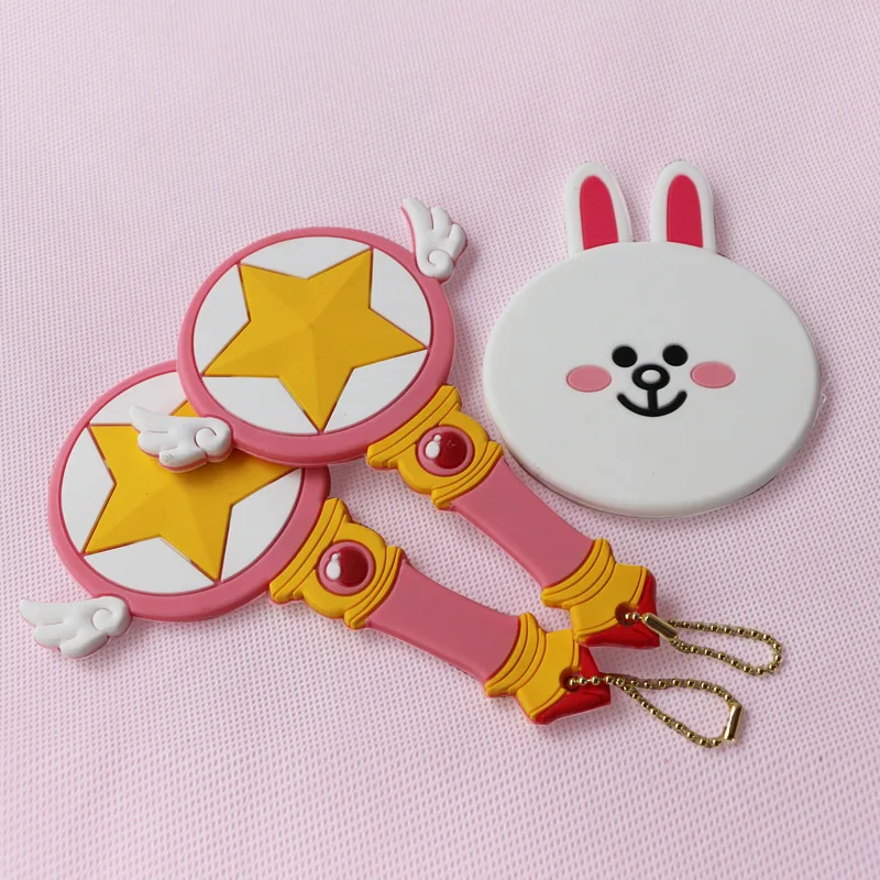 Маленькое карманное зеркало Sakura Stars волшебное для макияжа|pocket mirror|makeup mirrorsmall pocket