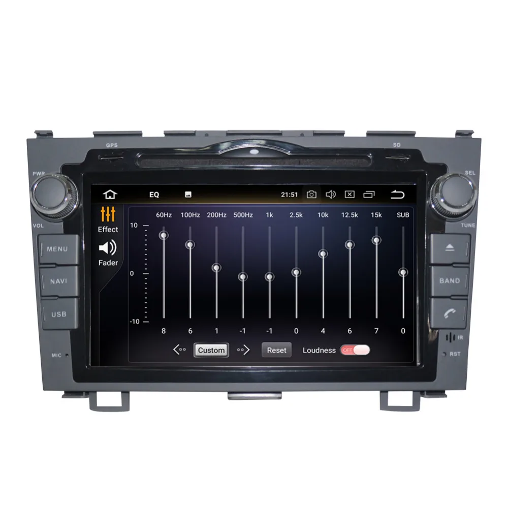 Android 8 0 Octa Core ''ЖК экран 4 Гб + 32 ГБ Автомобильный ПК GPS головное устройство для Honda