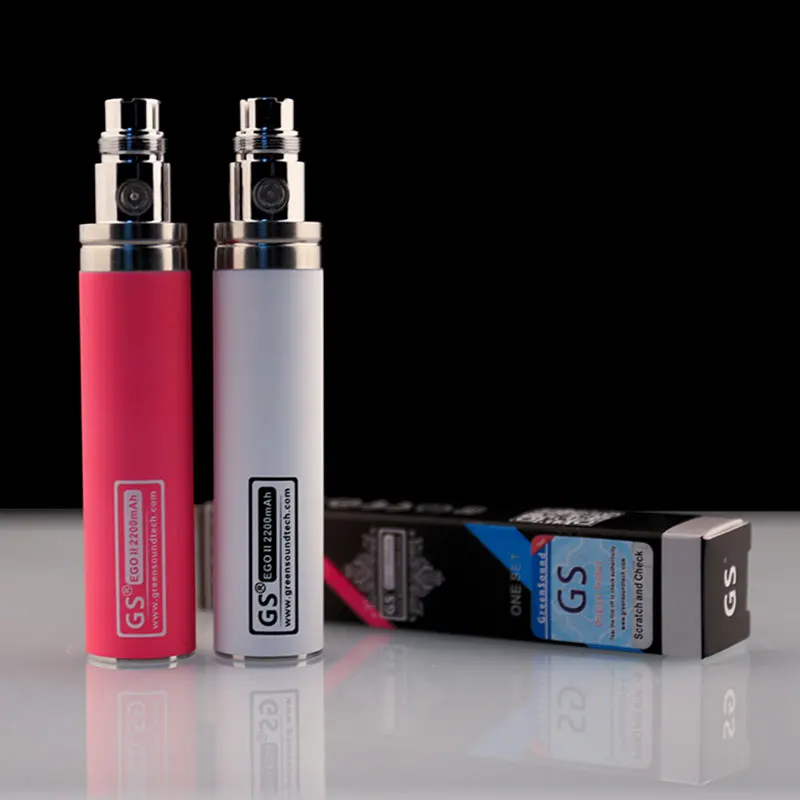 Оригинальный аккумулятор GS EGO II 2200 мАч испаритель для электронной сигареты