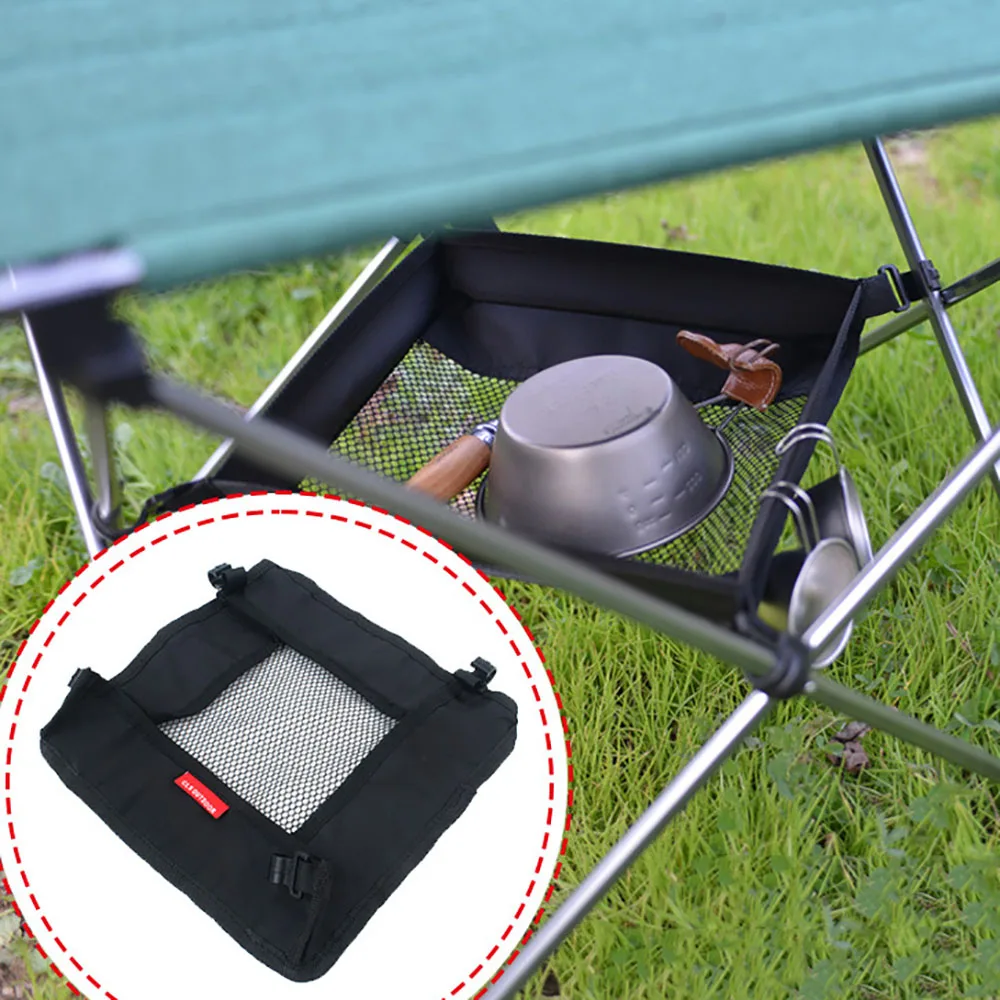 Сумка для хранения стола корзина складная Сетчатая переносная сумка на открытом