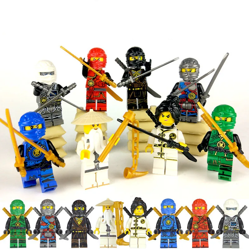 CHENG WANG блоки Phantom Ninja несколько ниндзя выбирает может изменить оружие украшение