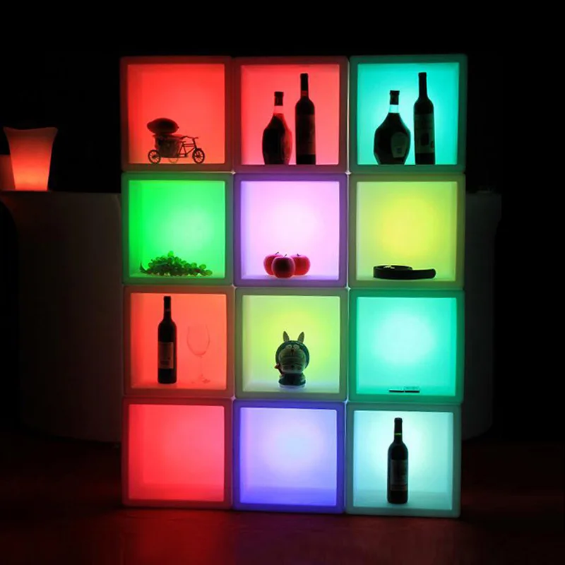 2 шт. 40*40*40 см светодиодный куб RGB-бар KTV вечерние мероприятия разноцветные