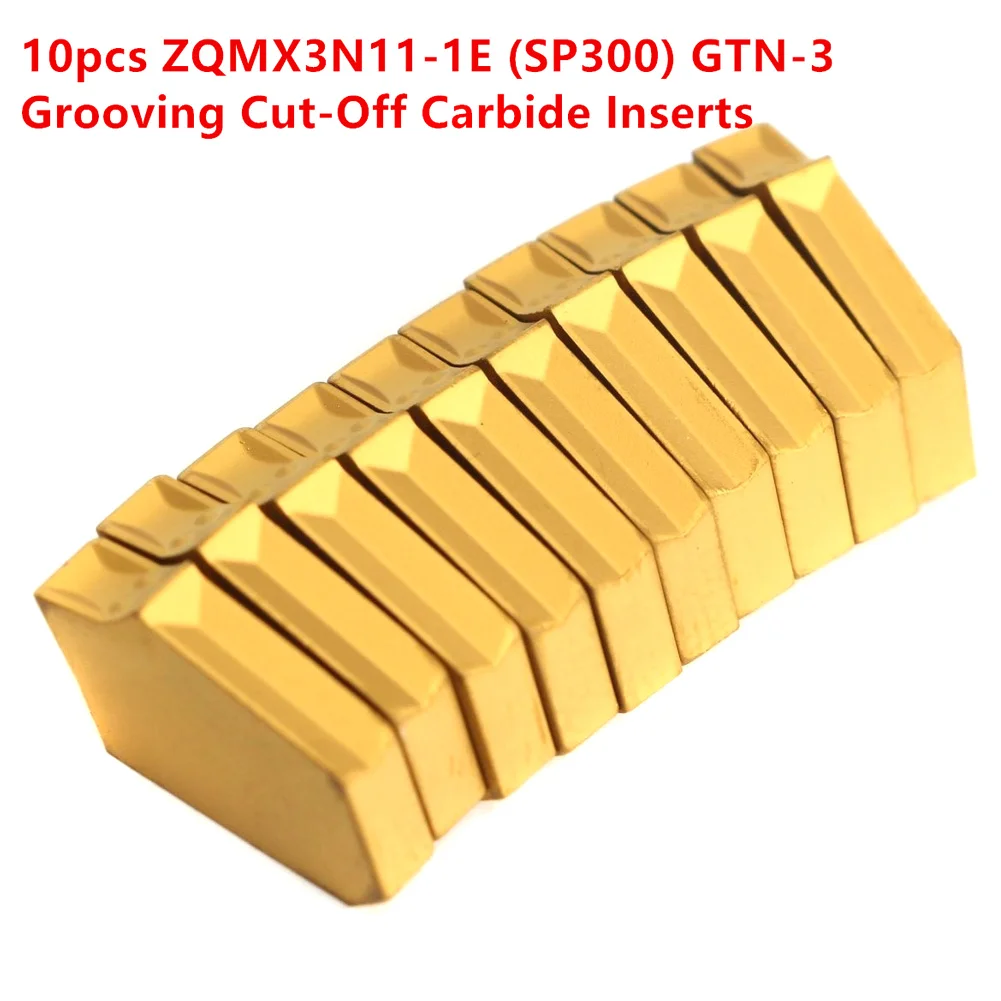 10 шт. Zqmx 3N11 1E отрезные рифленые карбидные вставки для станков с ЧПУ инструмент