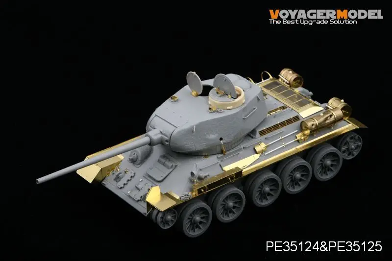 KNL HOBBY Voyager модель PE35124 T-34/85 колесница 1944 типа обновление с металлическим гравированием(долгое использование