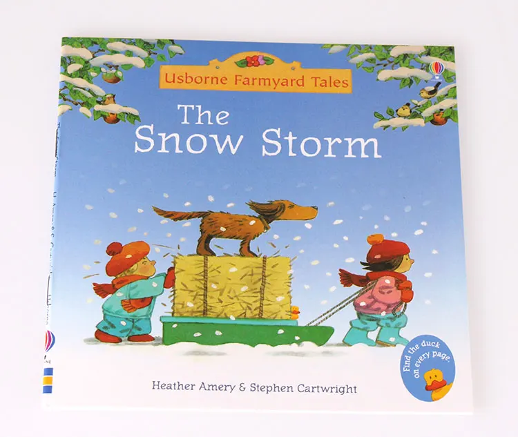 5 Книг 15x15 см Usborne Лучшие книги с картинками для детей Детская известная история английская сказочная серия фермерская история Детская английская книга