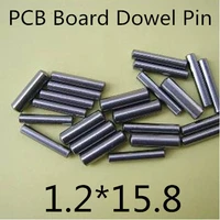 500pcslot high quality 1 2mm stainless steel pcb board dowel pin length 158