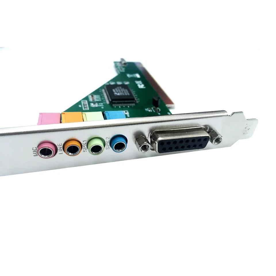 Звуковая карта PCI аудио Интерфейс с миди игры Порты и разъёмы 3 5 мм компьютер