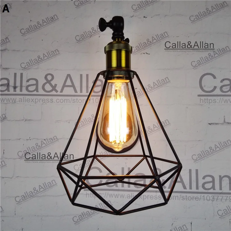 Длинный регулируемый настенный светильник с поворотным рычагом винтажный Лофт