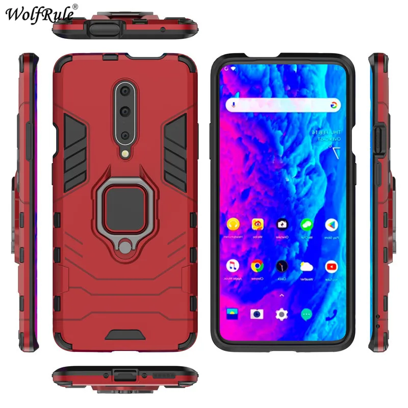 Для Oneplus 7 Pro Чехол для Oneplus 7 7T Pro 6T телефон бампер кольцо держатель Броня защитный задний Чехол для телефона для Oneplus 7 Pro Чехол