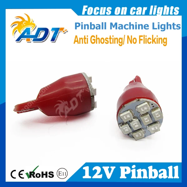 100 шт AC 12V 0 2 W 8 * SMD T15 921 #906 светодиодный светильник с клиновидным шариком|light led|light led
