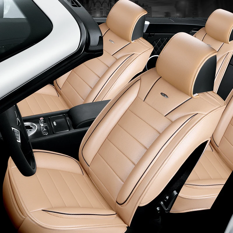 

New Customization Car Seat Cover General Cushion Artificial Leather Car pad Car Styling For Volvo C30 S40 S60L V40 V60 XC60 XC90