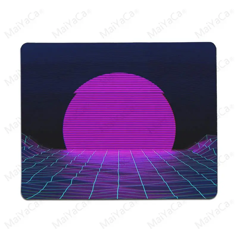 Lock Edge 20x25cm MaiYaCa Vapor wave коврик для мыши геймер игровые коврики размер для 30x80 см и 30x90 см игровые коврики для мыши - Цвет: Lock Edge 20x25cm